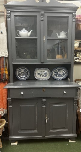 Victorian pine dresser - pine,