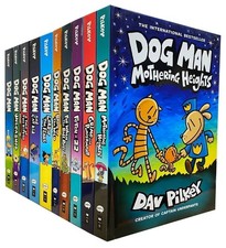 ⭐Dog Man Series Books Set By