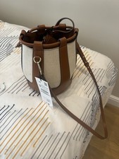 Zara Topstitch Fabric Bucket