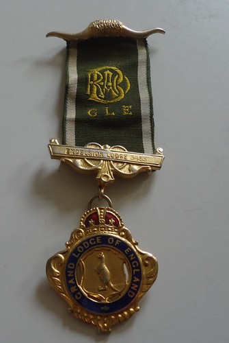 1966 masonic medal raob - 1966,