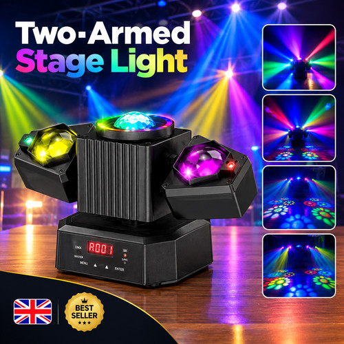 Dual arm stage - light, rgbw