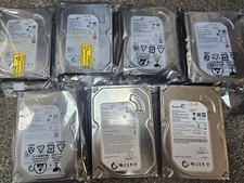 Seagate Barracuda 500GB 3.5" internal hard drives - S.M.A.R.T. tested