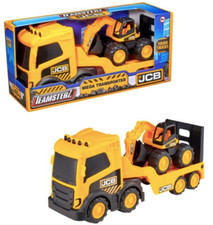 JCB Large Mega Transporter With Excavator Kids Play Set Toy For 18 Months and Up