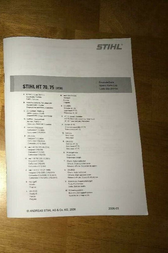 Ht70 ht75 stihl pole - ht70,