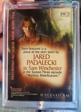 Supernatural Premium Trading Cards Jared Padalecki as Sam Winchester PW-2
