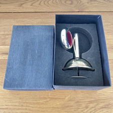 Bar Ware Wine Funnel Decanting Aerator Entonnoir Silver Plate & Wine Drip Ring