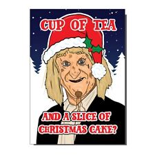 Worzel Gummidge Scarecrow Cake 1970s TV Inspired Christmas Card
