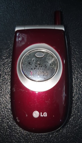 C1200 red flip mobile - lg,