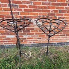 Pair of  Gothic 3 Arm Candelabra Candle tea light Halloween  steam punk prop 