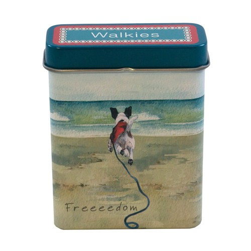 Terrier walkies treat tin - treat,