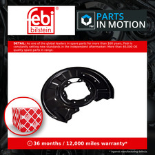Brake Disc Splash Panel Rear