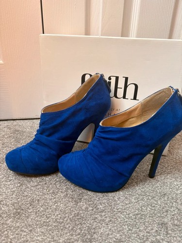 Faith royal blue bootie - faith,