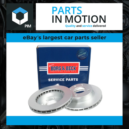 Brake discs pair vented - discs,
