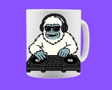 Coffee Mug DJ Yeti Cup Coffee Mug Gift Ceramic