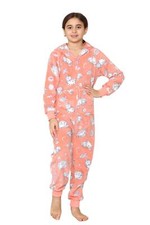 Kids Girls Boys Fleece A2Z Onesie One Piece Pyjamas Unicorn Print Sleepsuit 2-13