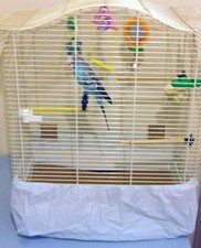 CAGE TIDY for BIRD CAGES AVAILABLE IN FOUR SIZES - MADE IN THE UK