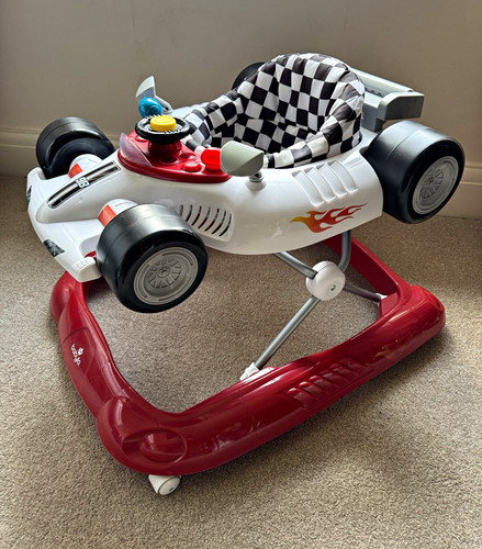 Obaby race car baby walker - race,