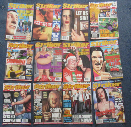 Striker comics issues - striker,