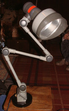 EDL TASK ONE 3 ARM INDUSTRIAL MACHINIST ANGLEPOISE LAMP / LIGHT Revo / GEC