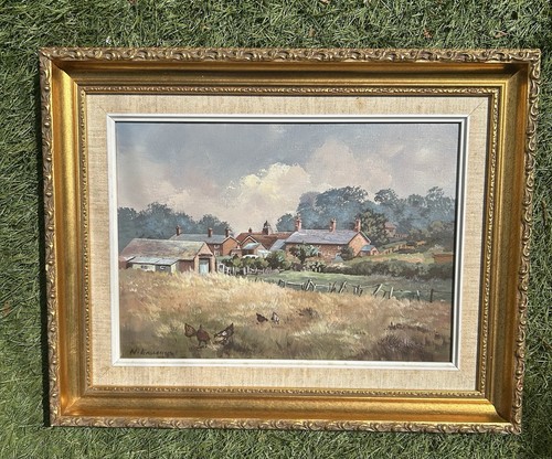 Vintage oil painting - vintage,