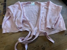 Girl Kid Ballet Dance Wrap Tops Gym Long Sleeve Cardigan Knit 4-5 years Tappers