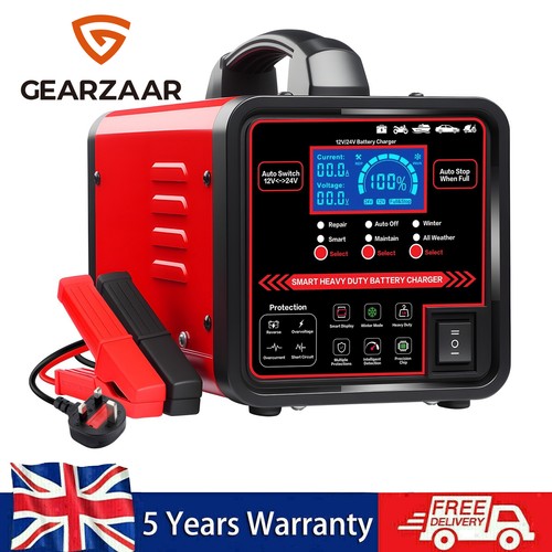 15a heavy duty battery charger - 15a,