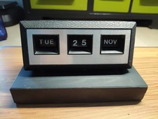 Vintage Perpetual Desktop Calendar.
