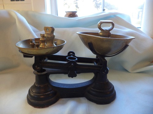 Antique set matal and - set, of
