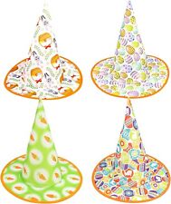 Easter Bonnet Decorations Fancy Dress Accessories 4 Party Hats Carrot Kids Fun