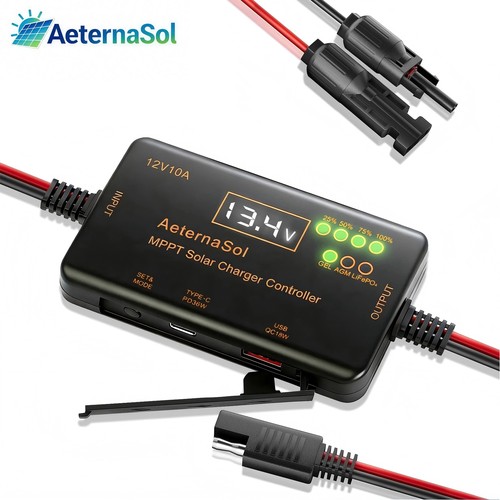 Aeternasol 10a mppt - mppt, 12v