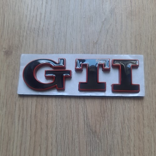 Gti rear tailgate boot badge - rear,
