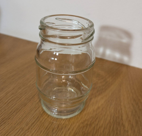 Vintage screw top paste jar - screw‑top,