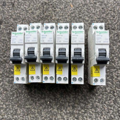 Schneider rcbo mcb - schneider, rcbo/mcb