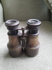 Antique The Liverpool Binoculars Circa 1910 Military Field. 