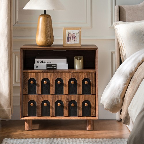 Bedside table with - bedside, charging