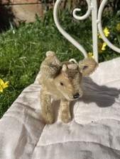 Steiff Teddy Bear Reindeer Deer - Old Vintage Antique German friend w/ button