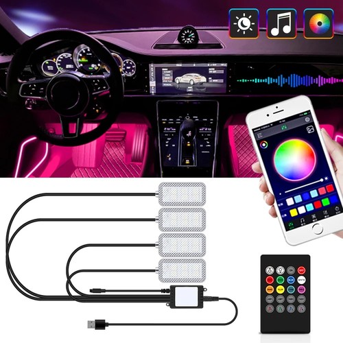 Car interior footwell led - interior,