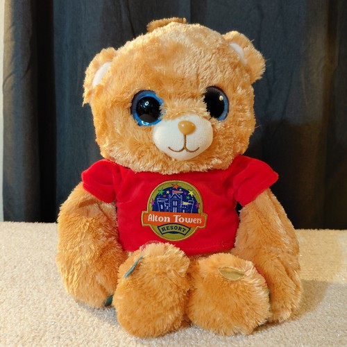 Alton towers teddy bear - bear, 11"