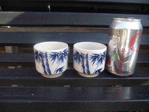 Ceramic blue bamboo - 2,