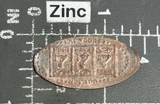 Slot Machine 777 Las Vegas Nevada NV Elongated Pressed Smashed Souvenir Penny