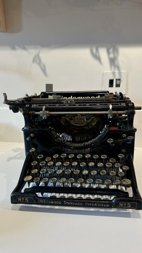Antique 1930 underwood 5 - antique, no.