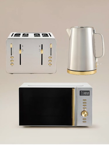Kettle toaster microwave - toaster,