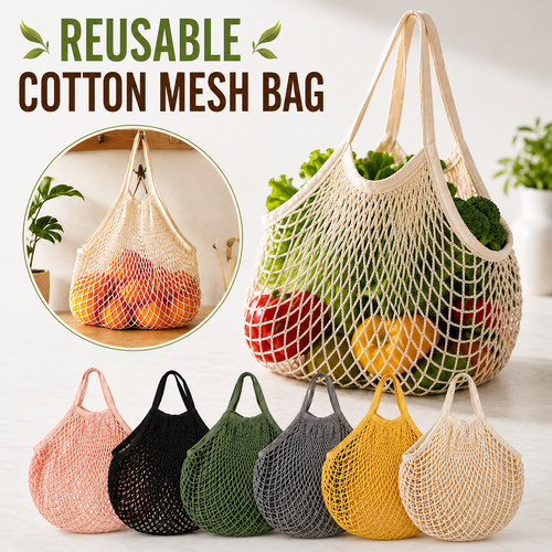 1pc mesh net bag - net, reusable