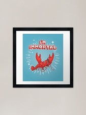 Immortal Lobster Framed Art