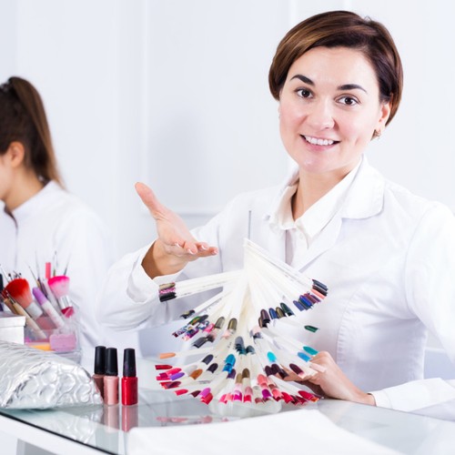 Clear plastic nail - nail, tips