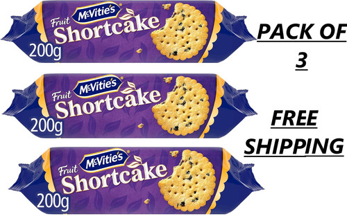 Mcvitie fruit shortcake 200g - fruit,