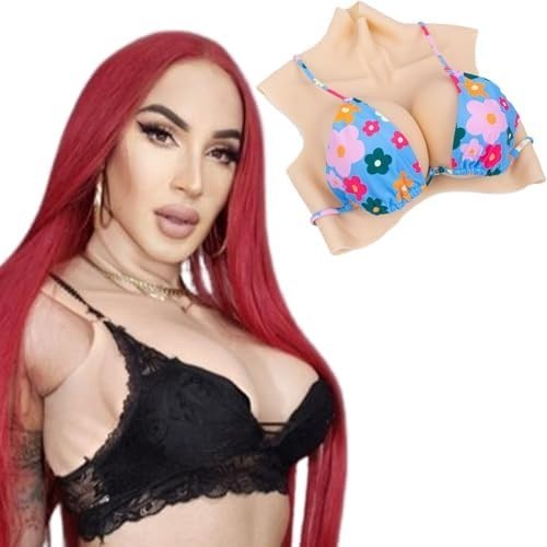 Silicone breast plate fake - breast,