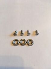 Lambretta Series 2 Li Stainless Headlight Rim Screws + Horn Cover Screw