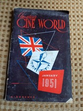 VINTAGE AMATEUR CINE WORLD JAN 1951 VOL XIV NO9