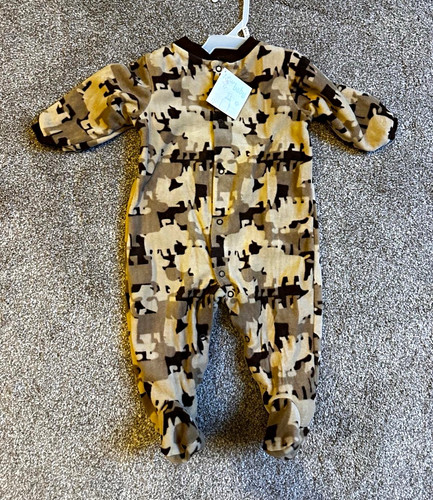 Newborn footed fleece - footed,